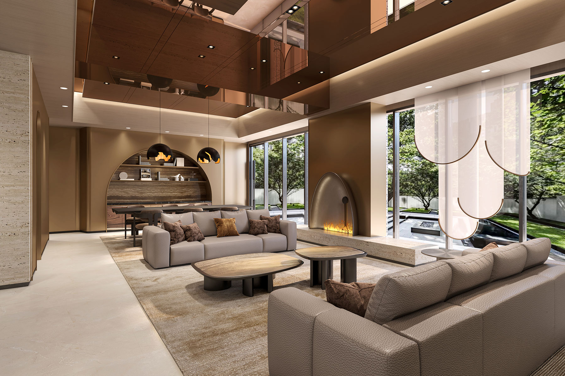 大型設計_公共空間作品_皇翔建設∣柏金公共門廳設計規劃案_照片03