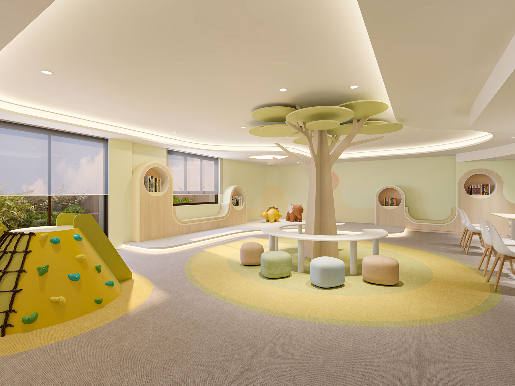 大型設計_公共空間作品_皇翔建設∣新莊派出所公共門廳設計規劃案_照片07