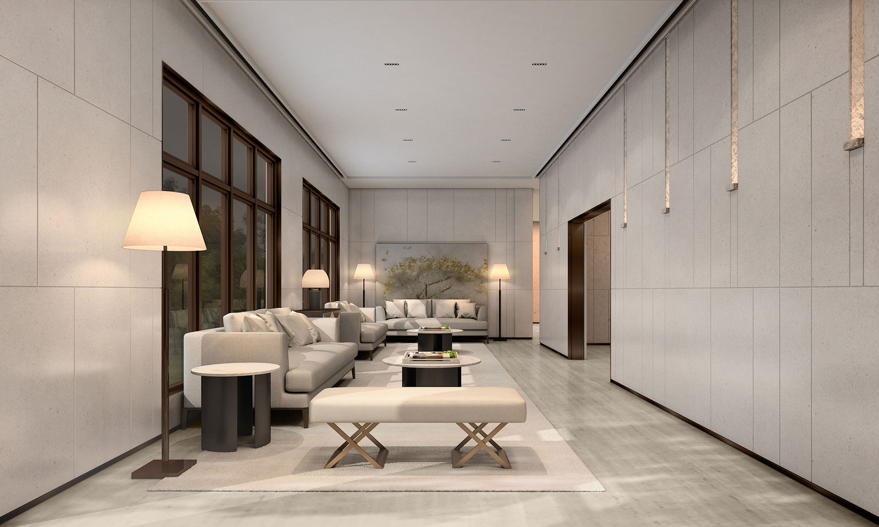 大型設計_公共空間作品_皇翔建設∣新莊派出所公共門廳設計規劃案_照片09