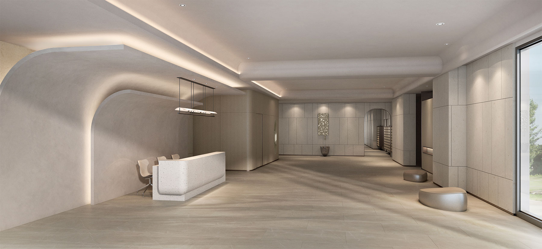 大型設計_公共空間作品_皇翔建設∣保二公共門廳設計規劃案_照片01