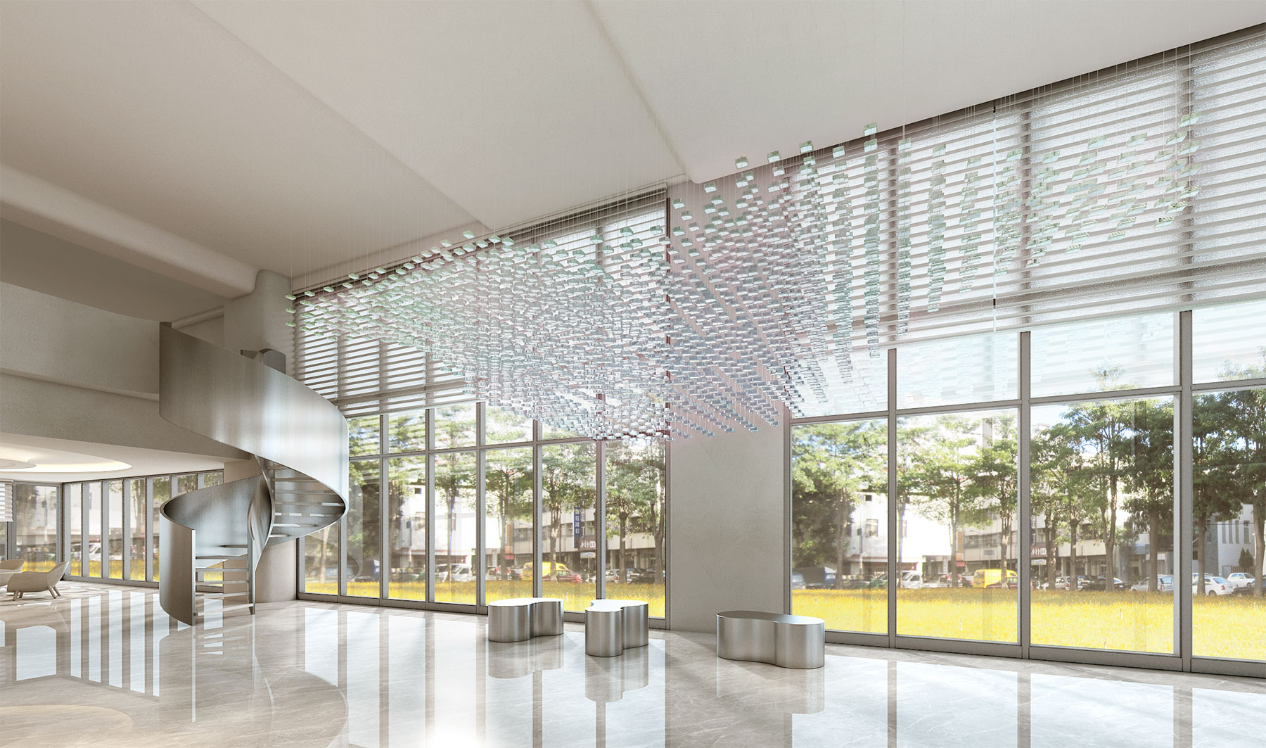 大型設計_公共空間作品_皇翔建設∣保二公共門廳設計規劃案_照片07