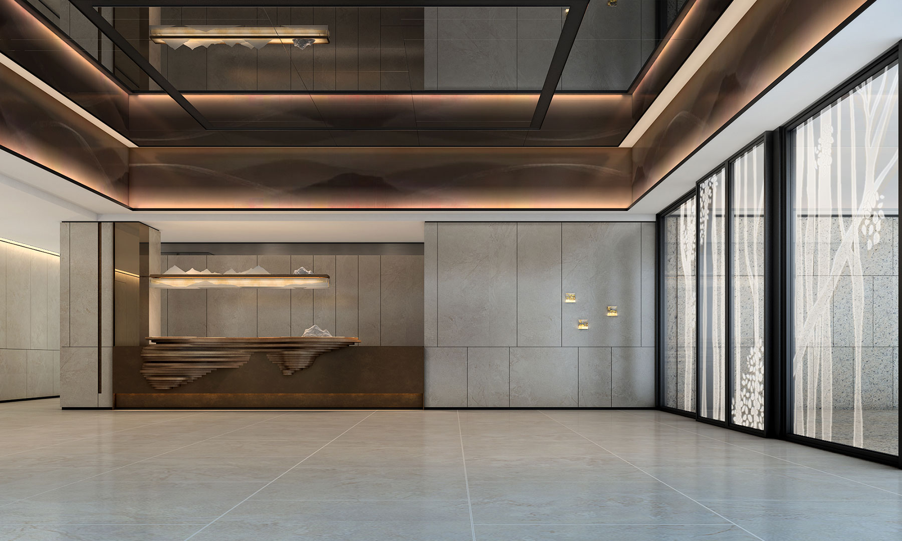 大型設計_公共空間作品_皇翔建設∣頂埔公共門廳設計規劃案_照片02