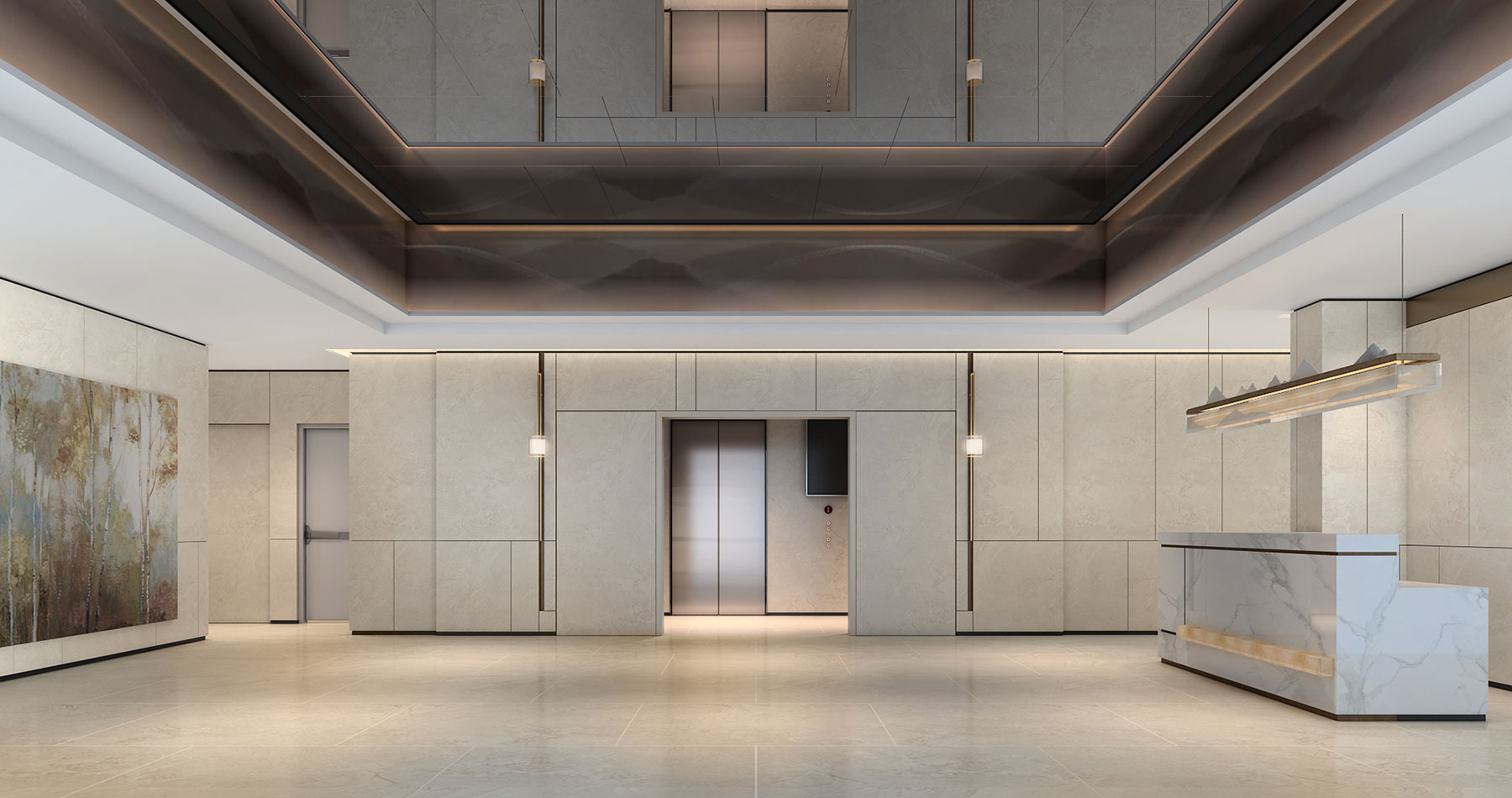 大型設計_公共空間作品_皇翔建設∣頂埔公共門廳設計規劃案_照片05